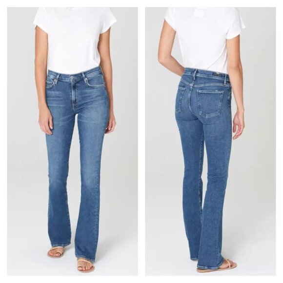Citizens of Humanity Emannuelle Slim Bootcut Jeans size 31 Blue Medium Wash - Picture 15 of 15